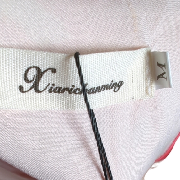 NWT Souk + Sepia x Xiarichanming Off The Shoulder Floral Dress M - Picture 4 of 11